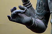 Collection of Chola bronze of the old Royal Palace, Thanjavur Tamil Nadu.